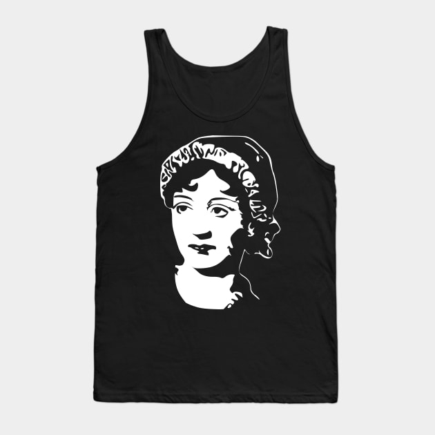 Jane Austen Tank Top by Nerd_art